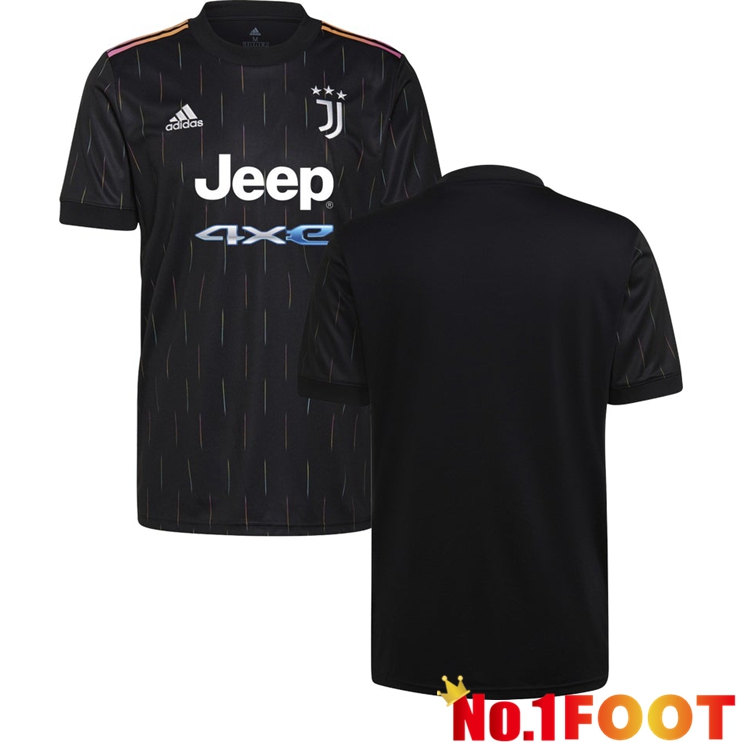 Juventus Away Jersey Black 2021/2022 - Click Image to Close