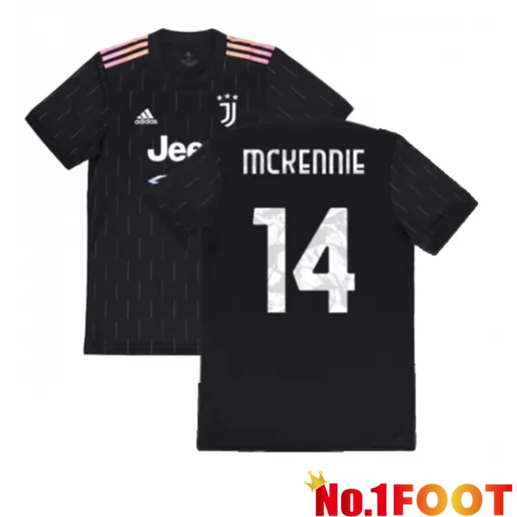 Juventus (McKENNIE 14) Kids Away Jersey Black 2021/2022