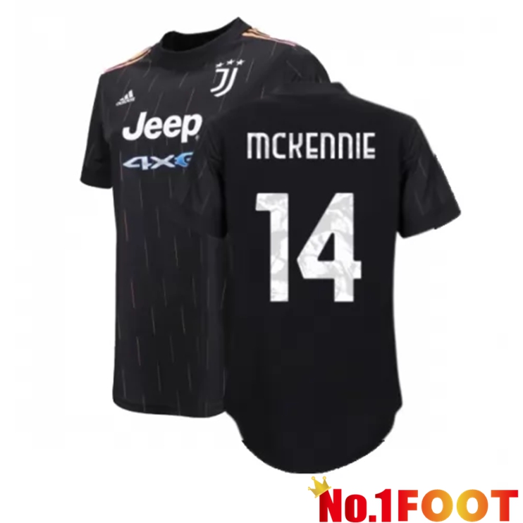 Juventus (McKENNIE 14) Womens Away Jersey Black 2021/2022