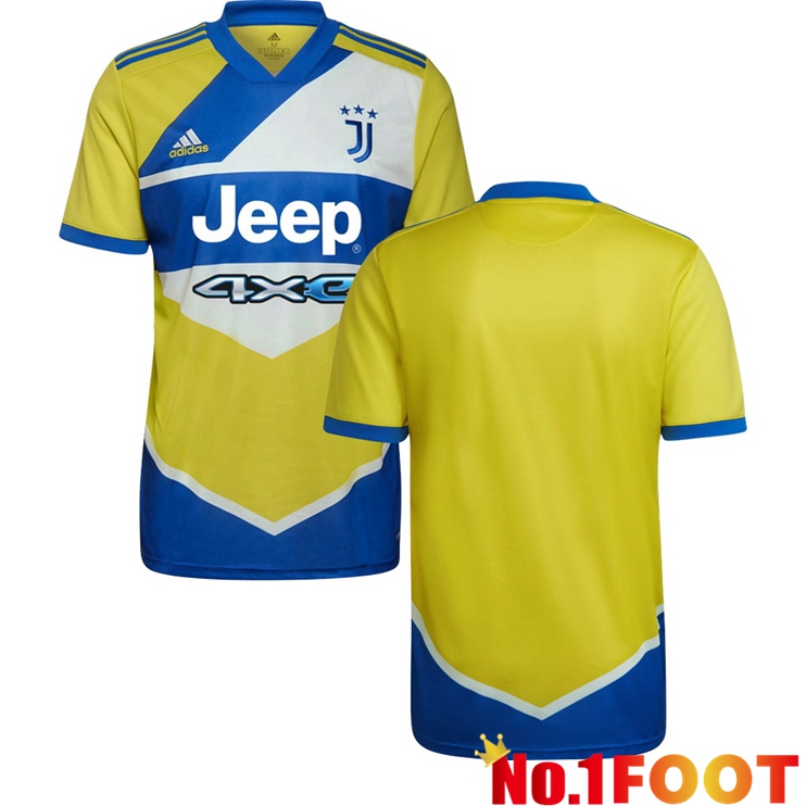 Juventus Third Jersey Yellow 2021/2022 - Click Image to Close