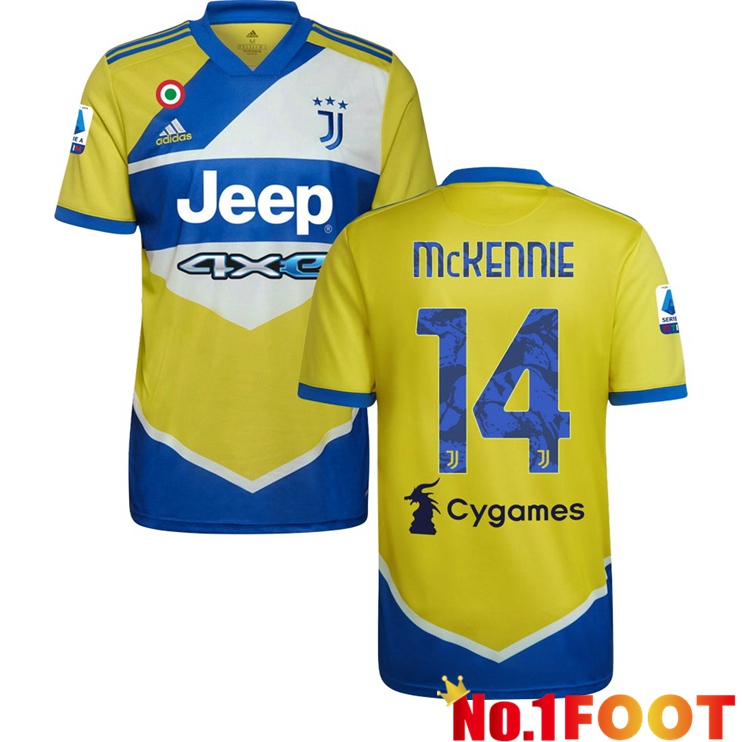 Juventus (McKENNIE 14) Third Jersey Yellow 2021/2022