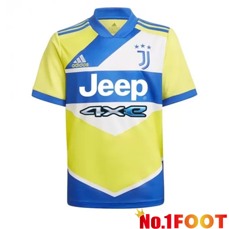 Juventus Kids Third Jersey Yellow 2021/2022