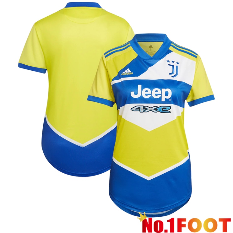 Juventus Womens Third Jersey Yellow 2021/2022