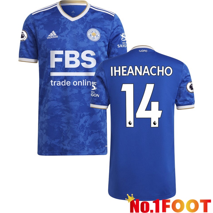 Leicester City (IHEANACHO 14) Home Jersey Blue 2021/2022