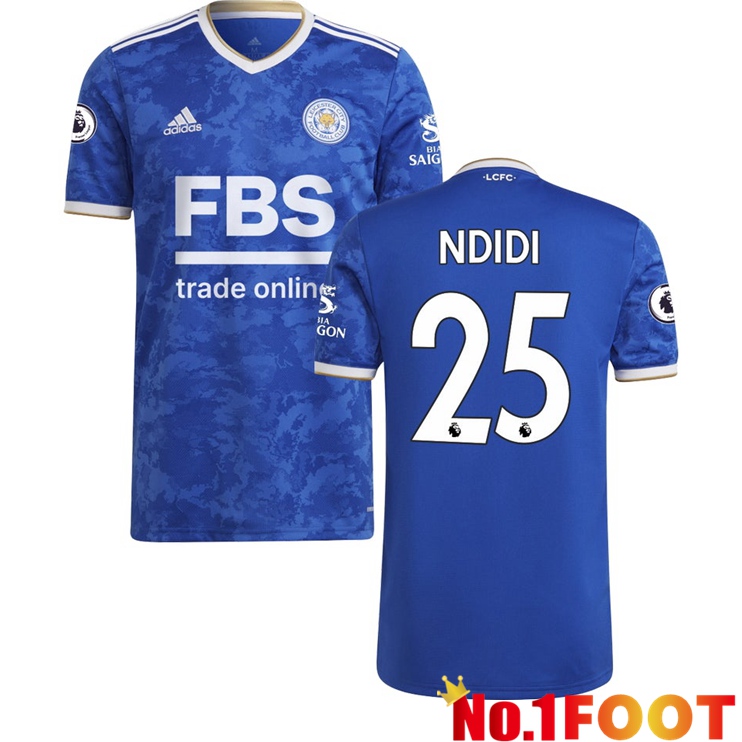 Leicester City (NDIDI 25) Home Jersey Blue 2021/2022