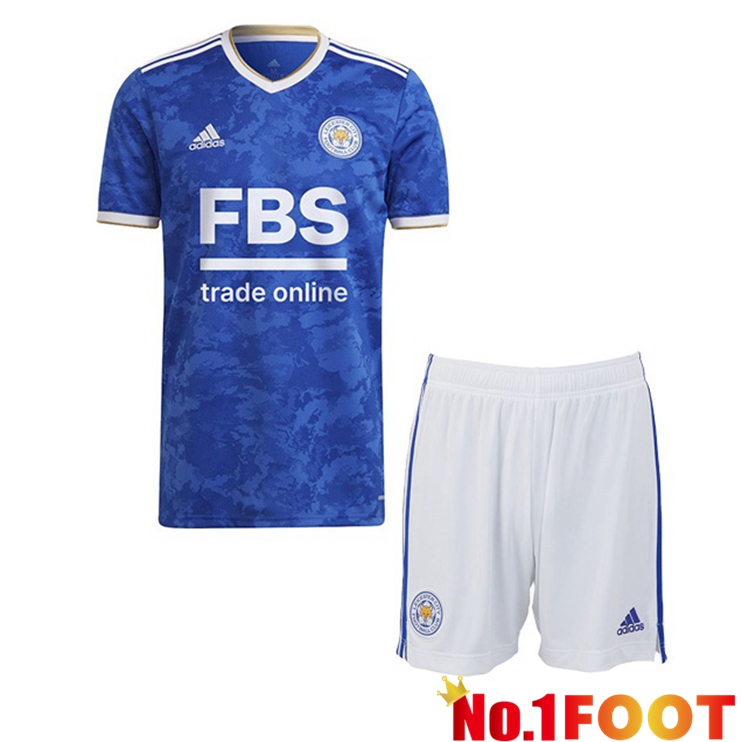 Leicester City FC Kids Home Jersey Blue 2021/2022