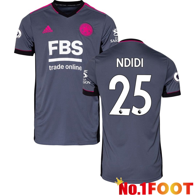 Leicester City (NDIDI 25) Third Jersey Dark Grey 2021/2022