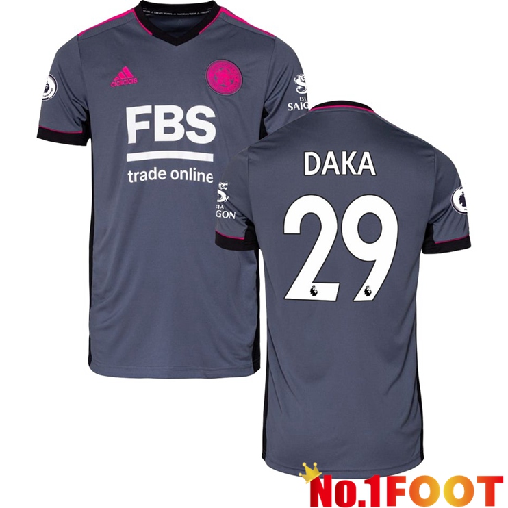 Leicester City (DAKA 29) Third Jersey Dark Grey 2021/2022