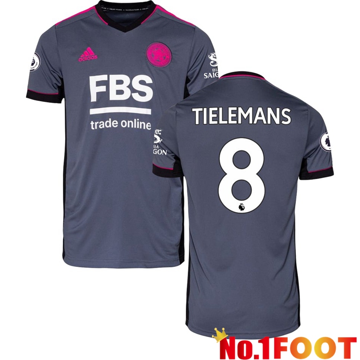 Leicester City (TIELEMANS 8) Third Jersey Dark Grey 2021/2022