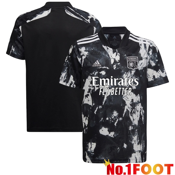 Olympique Lyon Third Jersey Black 2021/2022