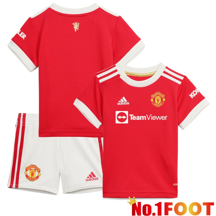 Manchester United Kids Home Jersey Red 2021/2022