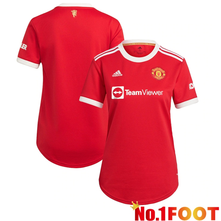 Manchester United Womens Home Jersey Red 2021/2022