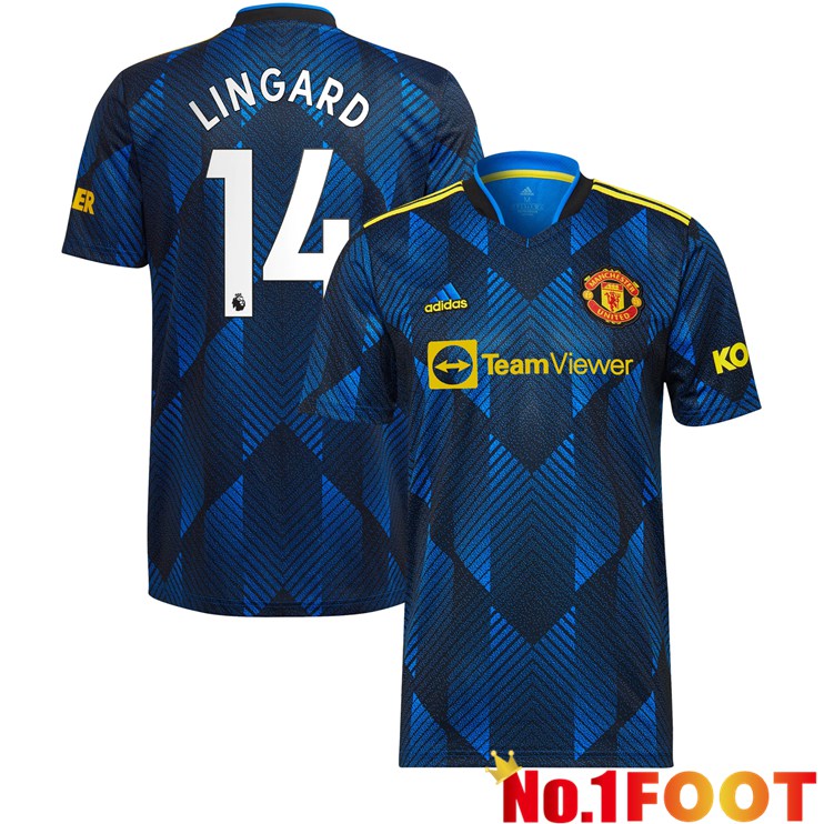 Manchester United (Lingard 14) Third Jersey Dark Blue 2021/2022