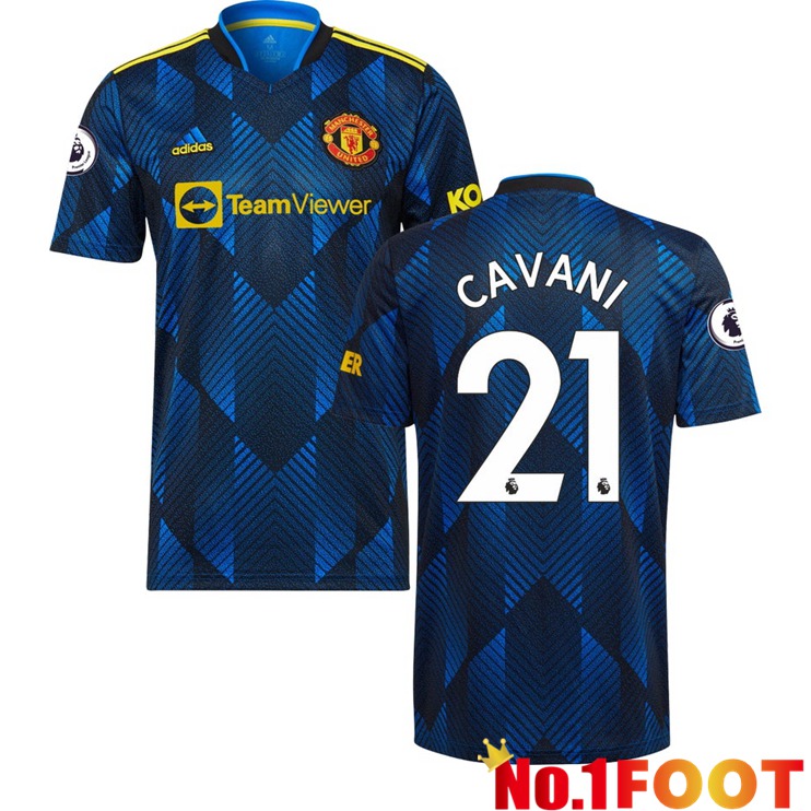 Manchester United (CAVANI 21) Third Jersey Dark Blue 2021/2022