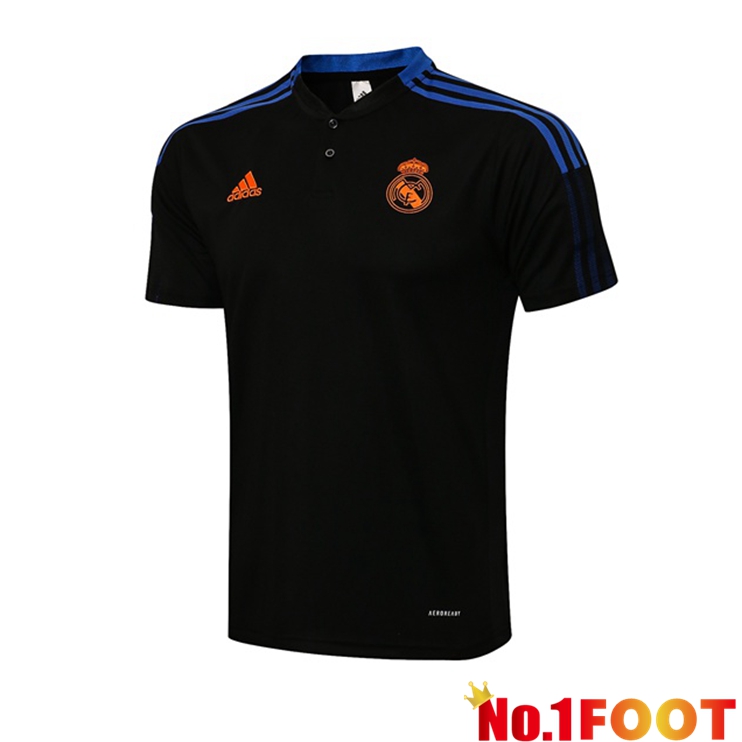 Real Madrid Polo Shirt Black 2021/2022