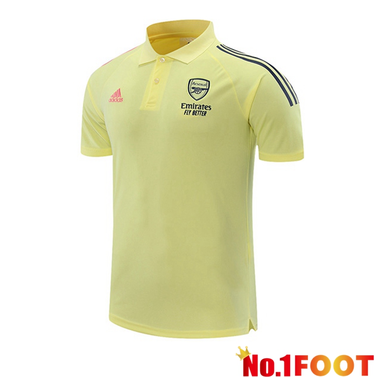 Arsenal Polo Shirt Yellow 2021/2022