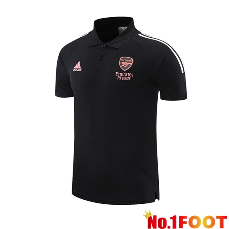 Arsenal Polo Shirt Black 2021/2022