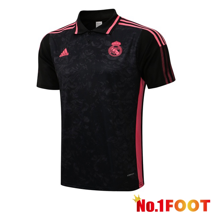 Real Madrid Polo Shirt Black 2021/2022