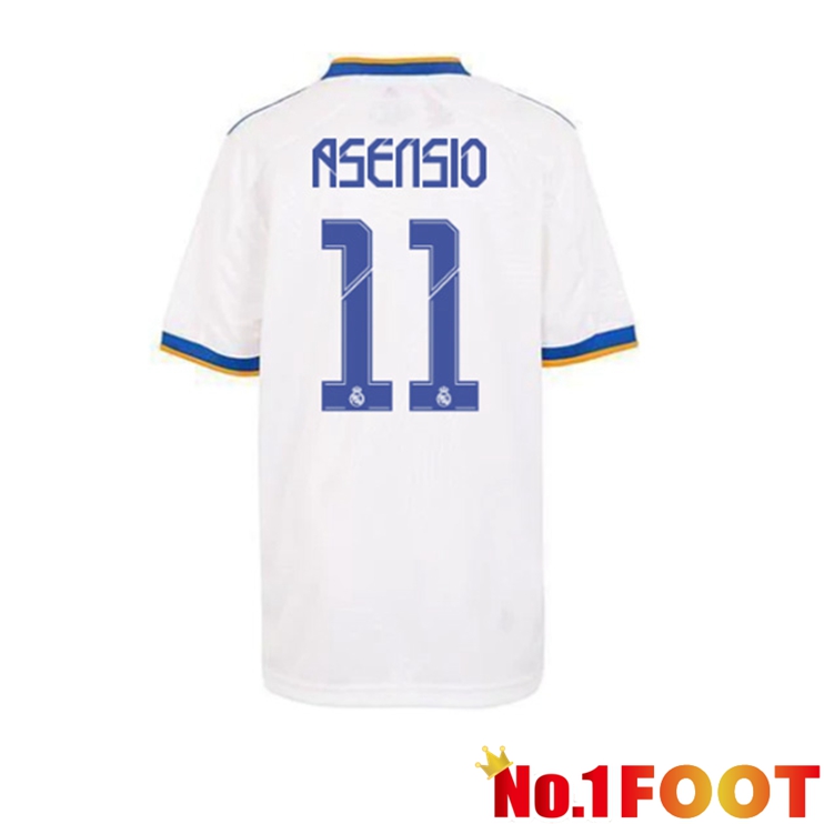 Real Madrid (ASENSIO 11) Home Jersey White 2021/2022