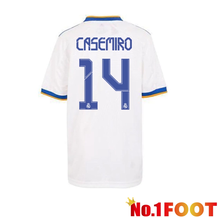 Real Madrid (CASEMIRO 14) Home Jersey White 2021/2022