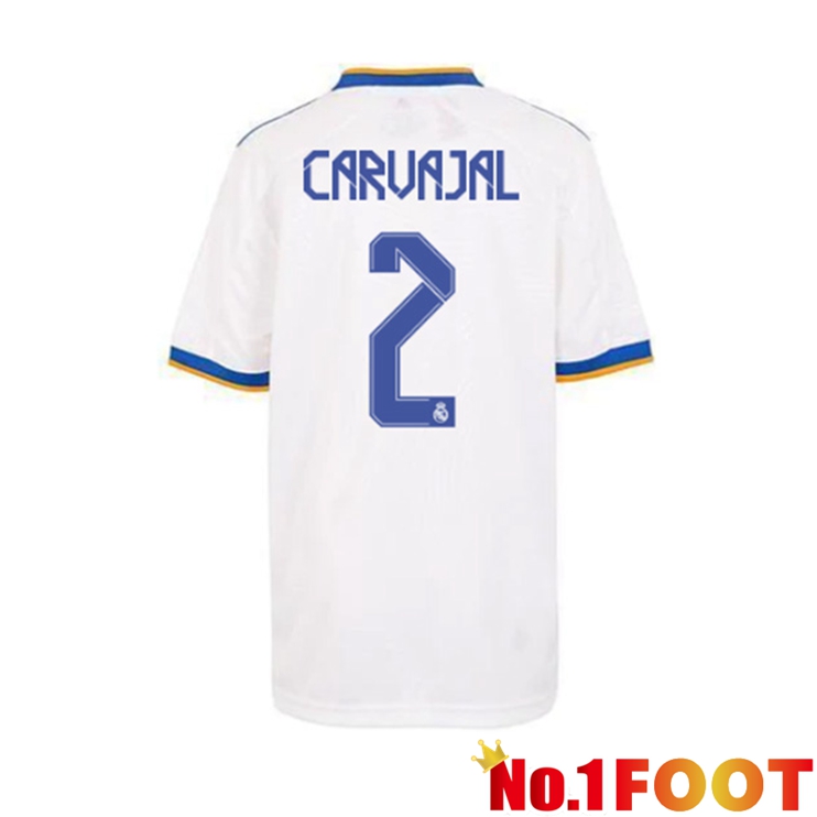 Real Madrid (DANI CARVAJAL 2) Home Jersey White 2021/2022