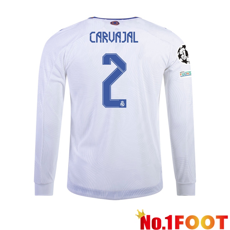 Real Madrid (DANI CARVAJAL 2) Home Jersey Long sleeve 2021/2022