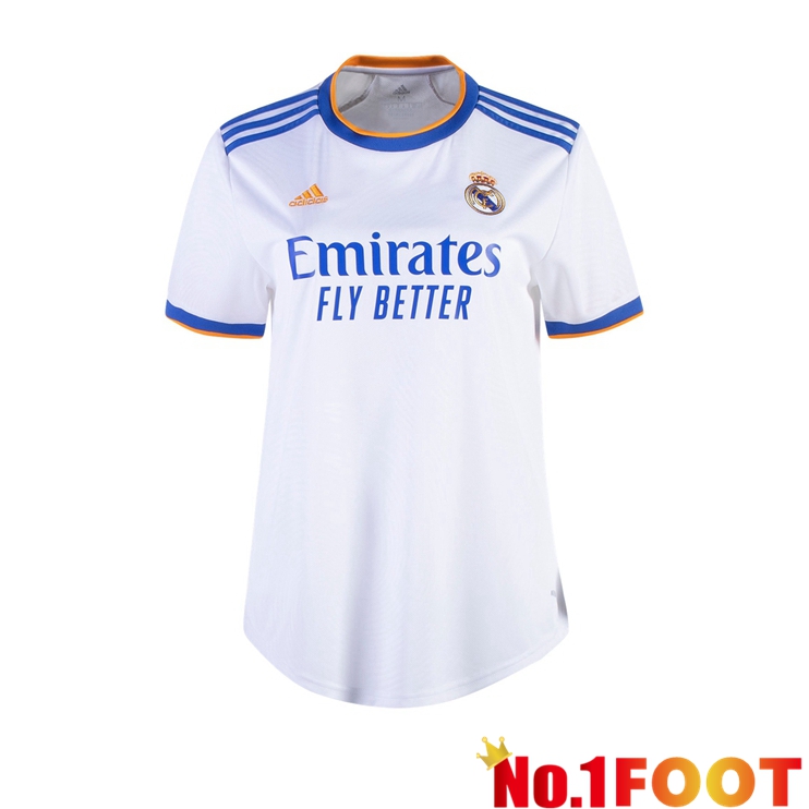 Real Madrid Womens Home Jersey White 2021/2022