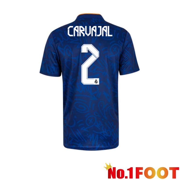 Real Madrid (DANI CARVAJAL 2) Away Jersey Blue 2021/2022