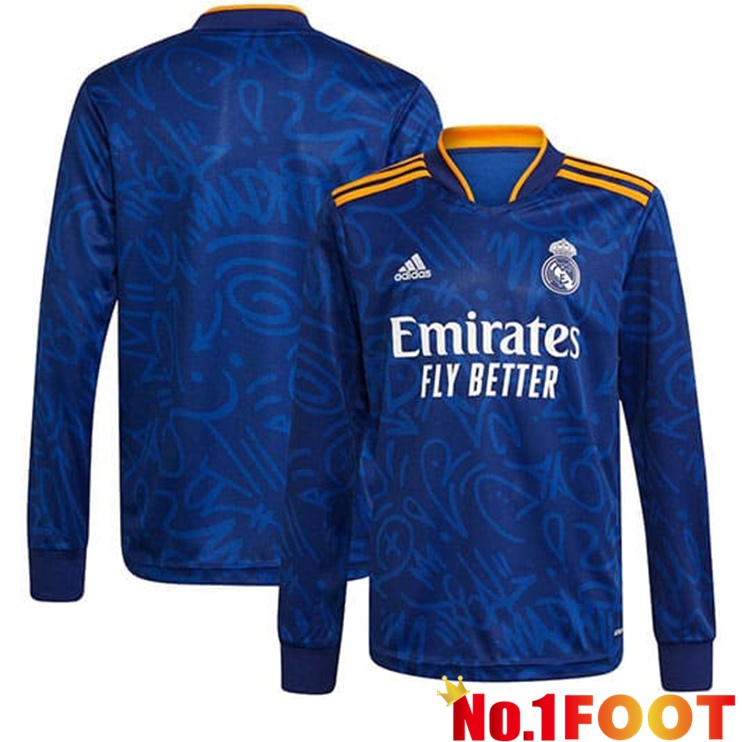 Real Madrid Away Jersey Long sleeve 2021/2022