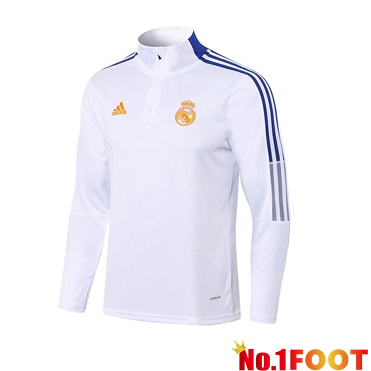 Real Madrid Training Sweatshirt White 2021/2022