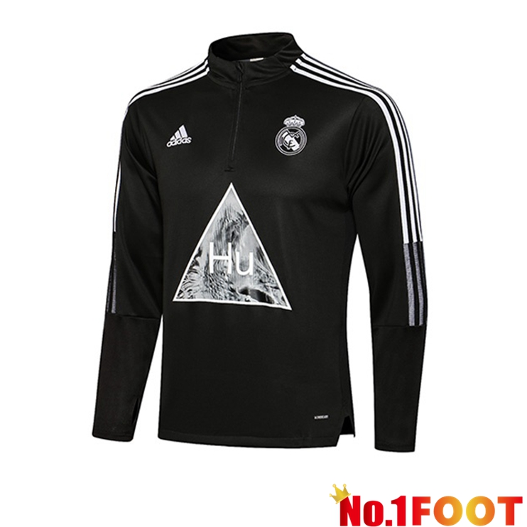 Real Madrid Training Sweatshirt Black 2021/2022