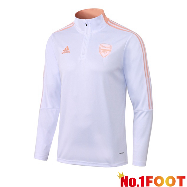 Arsenal Training Sweatshirt White 2021/2022