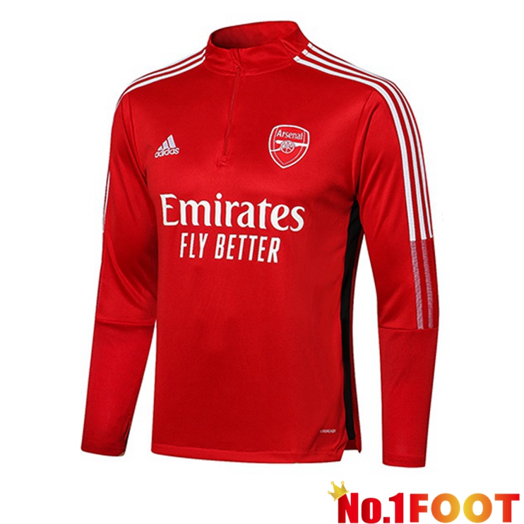 Arsenal Training Sweatshirt Red 2021/2022