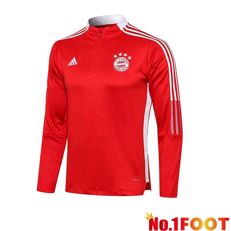 Bayern Munich Training Sweatshirt Red 2021/2022