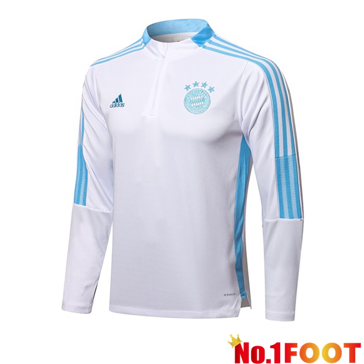 Bayern Munich Training Sweatshirt White 2021/2022