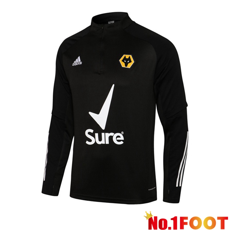 Wolves Training Sweatshirt Black 2021/2022