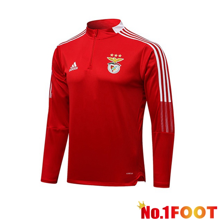 S.L Benfica Training Sweatshirt Red 2021/2022