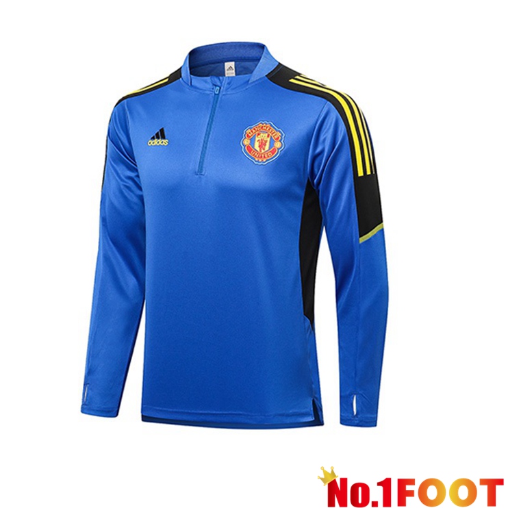 Manchester United Training Sweatshirt Blue 2021/2022