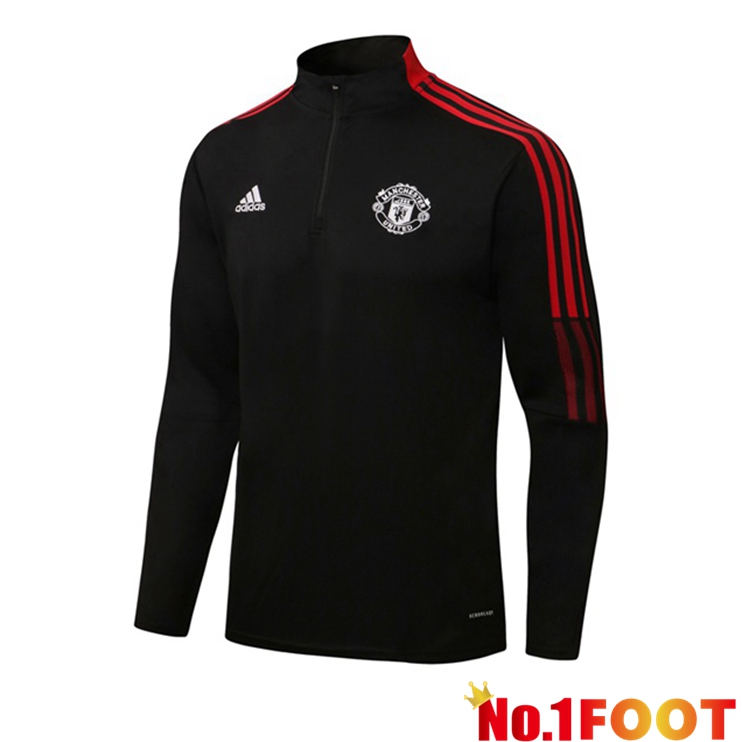 Manchester United Training Sweatshirt Black 2021/2022