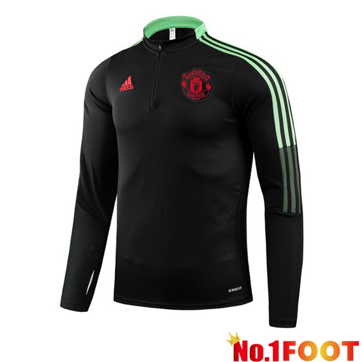 Manchester United Training Sweatshirt Black 2021/2022