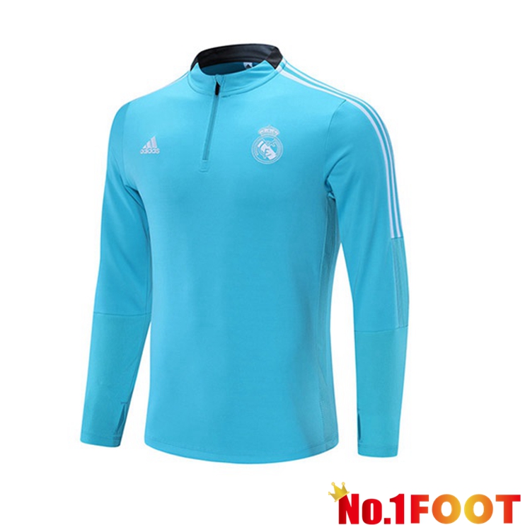 Real Madrid Training Sweatshirt Blue 2021/2022