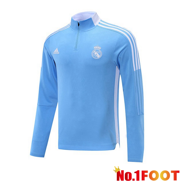 Real Madrid Training Sweatshirt Blue 2021/2022