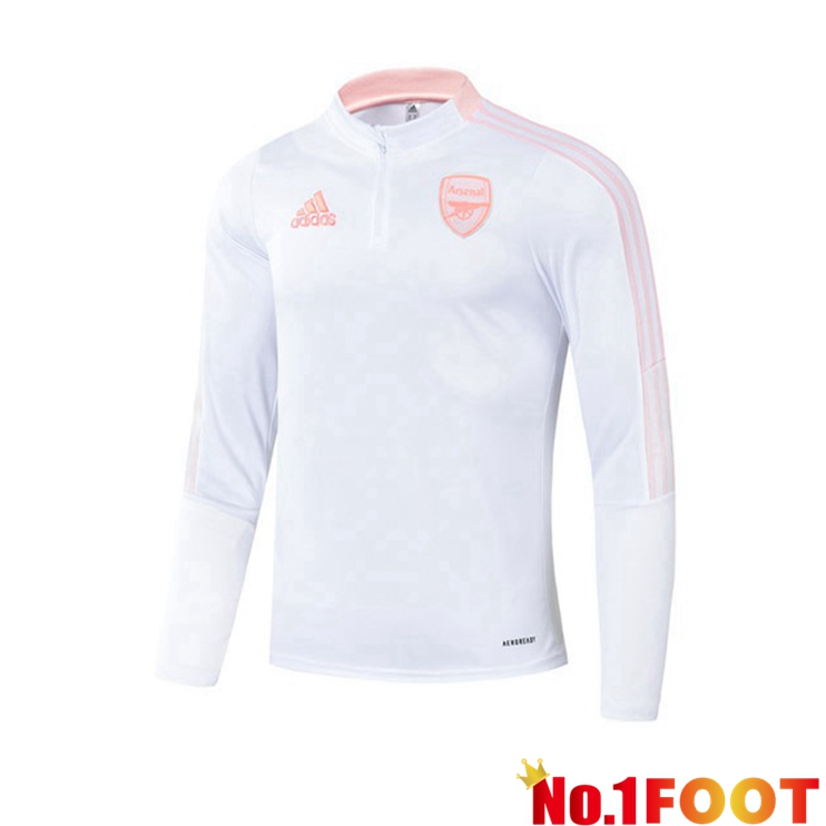 Arsenal Training Sweatshirt White 2021/2022