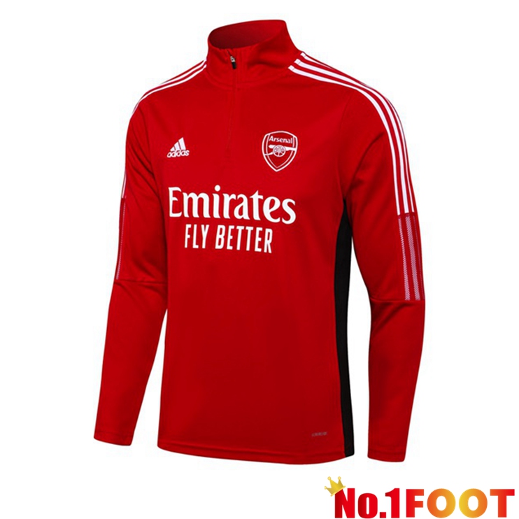 Arsenal Training Sweatshirt Red 2021/2022