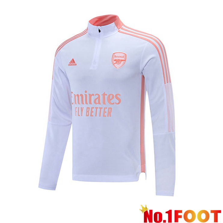 Arsenal Training Sweatshirt White 2021/2022