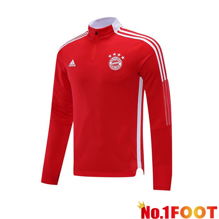 Bayern Munich Training Sweatshirt Red 2021/2022