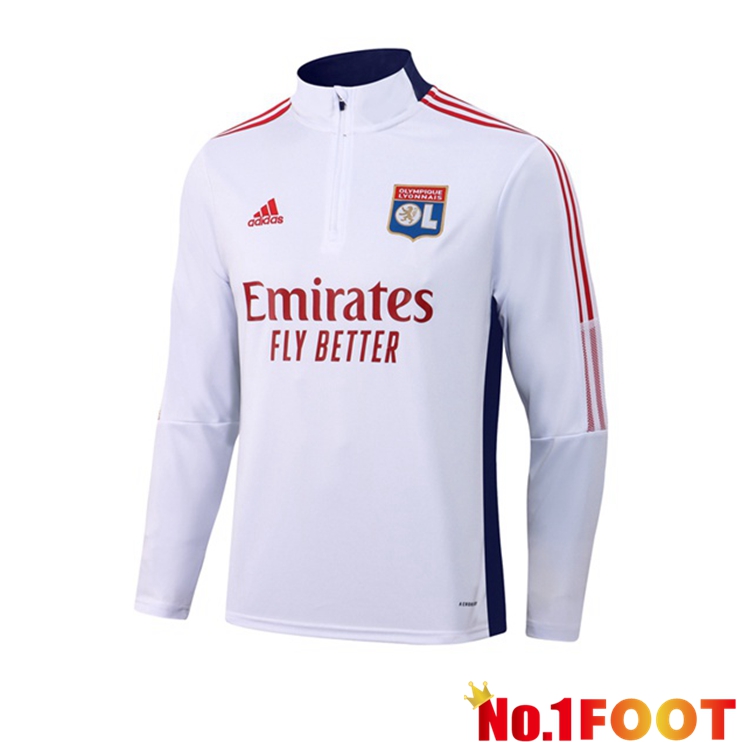 Lyon OL Training Sweatshirt White 2021/2022