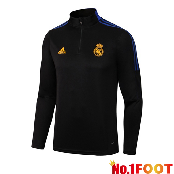 Real Madrid Training Sweatshirt Black 2021/2022