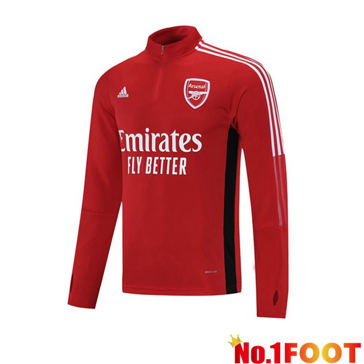 Arsenal Training Sweatshirt Red 2021/2022