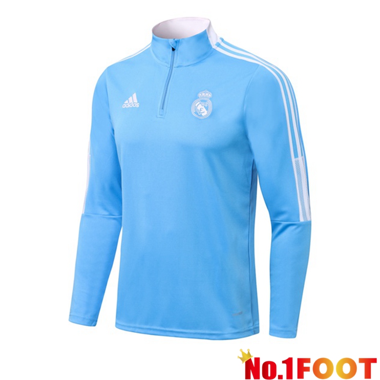 Real Madrid Training Sweatshirt Blue 2021/2022